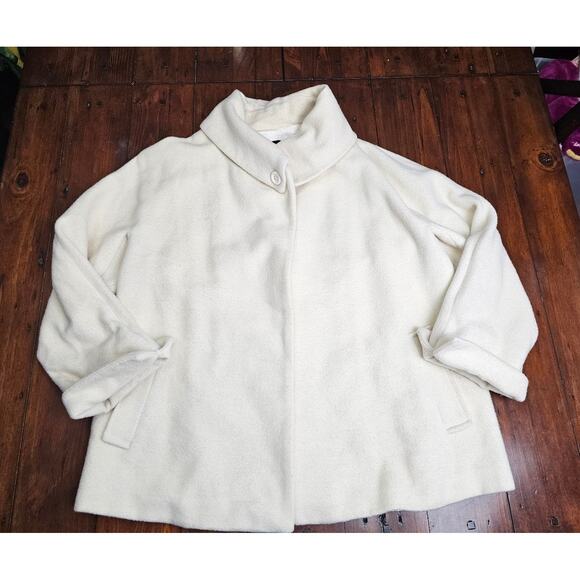HILLARY RADLEY ALPACA WOOL COAT - Picture 1 of 12